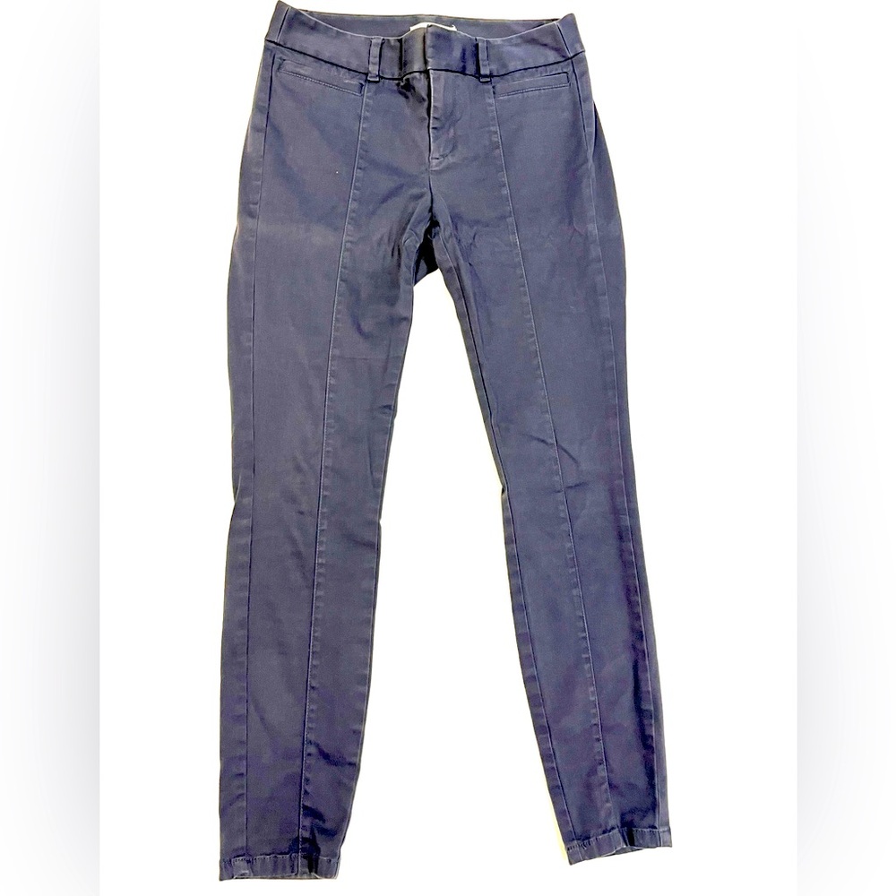 LOFT Charcoal Gray cropped pants